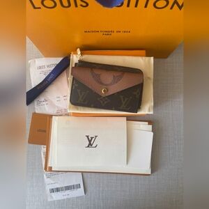 Louis Vuitton Monogram Card Holder Recto Verso